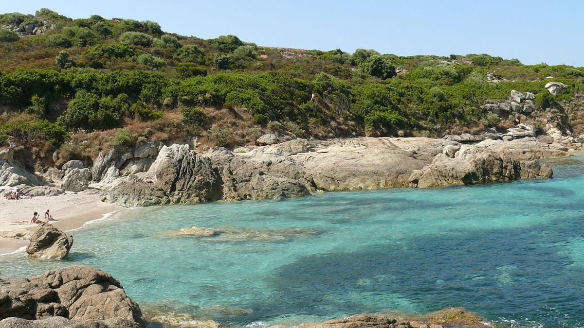 Villa Belle Location Sur Lumio Avec Vue Remarquable Et Jardin Esterno foto