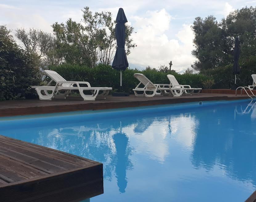 Villa Belle Location Sur Lumio Avec Vue Remarquable Et Jardin Esterno foto